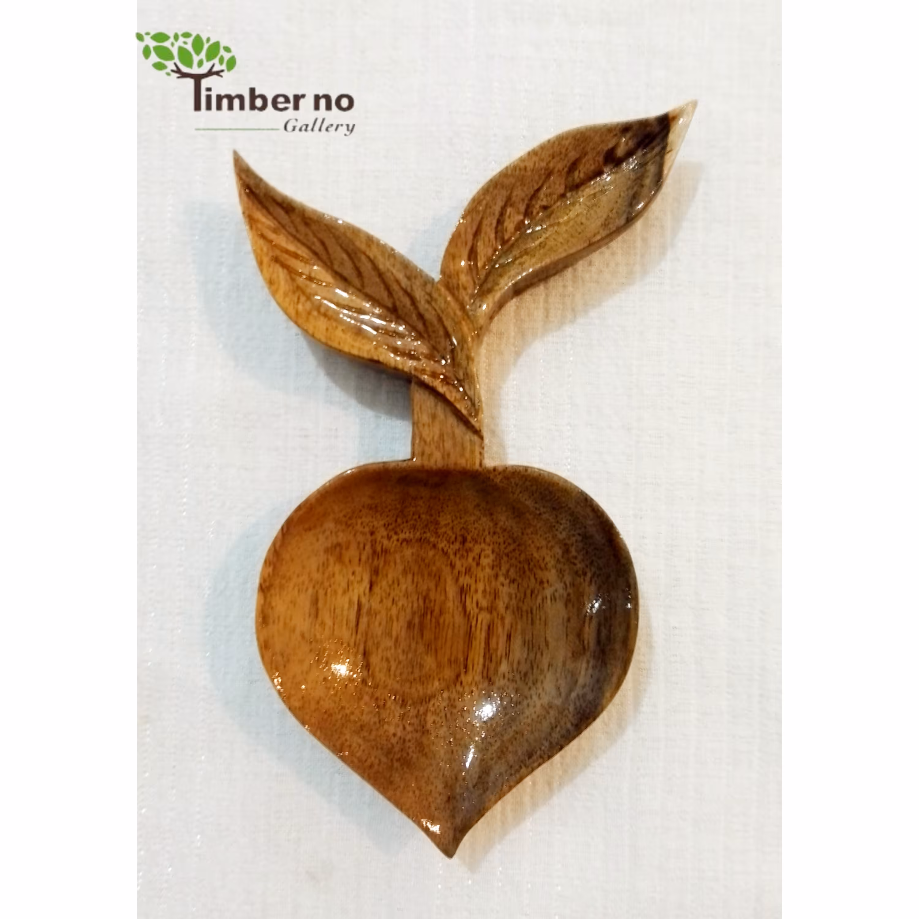 قاشق آجیل خوری چوبی زیباا