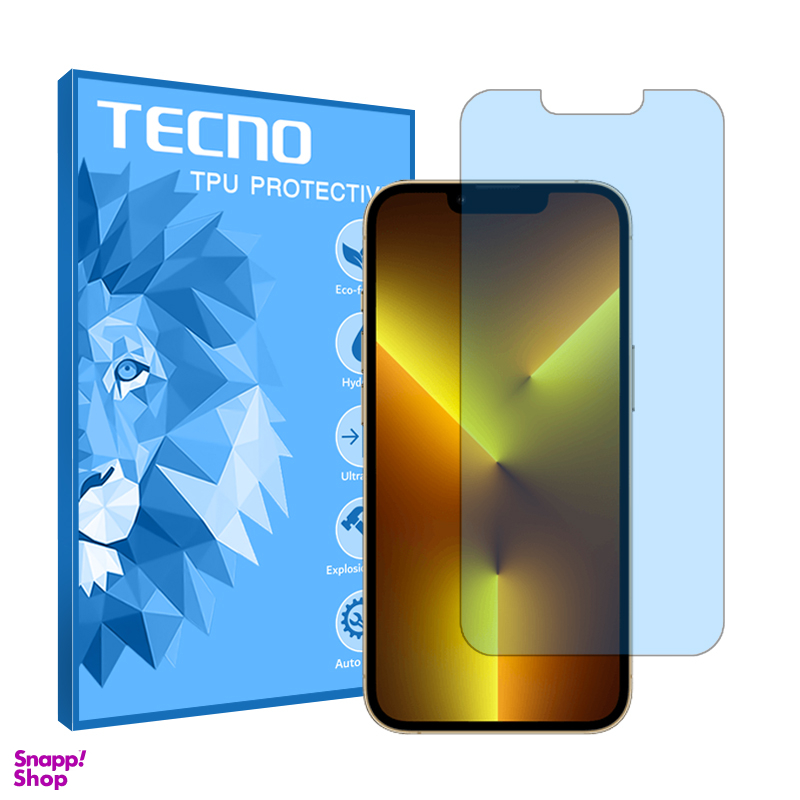 محافظ صفحه نمایش گوشی موبایل تکنو مدل هیدروژلی آنتی بلو مناسب iPhone 13 Pro Max