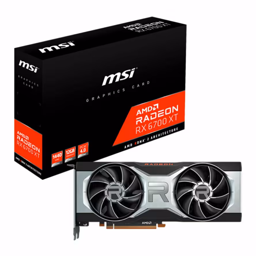 کارت گرافیک ام اس آی Radeon RX 6700 XT 12G