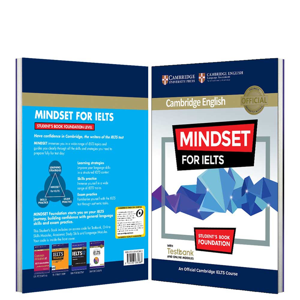 کتاب Mindset For IELTS Foundation به همراه CD رحلی