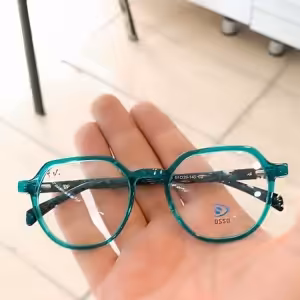 عینک طبی رنگ سبز با کیفیت بالا