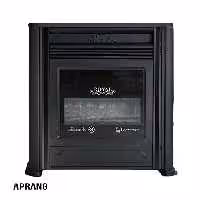 بخاری گازی مروارید سوز شرق طرح Royal Fireplace مدل 9000 - مشکی