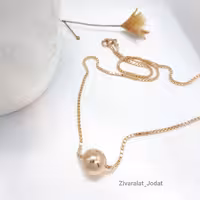 مدال توپی با زنجیر ونیزی ژوپینگ کدM42