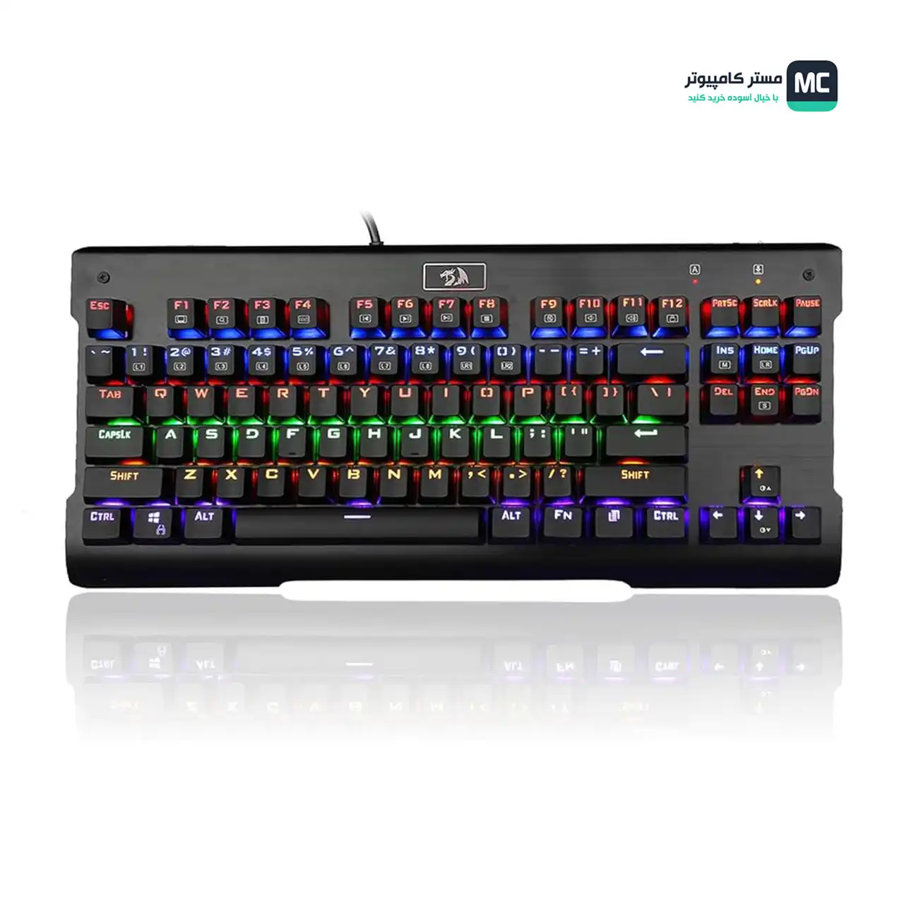 قیمت و خرید کیبورد گیمینگ ردراگون Visnu K561 RGB Blue Switch