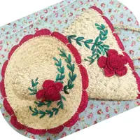 زنبیل وکلاه حصیری (پس کرایه)