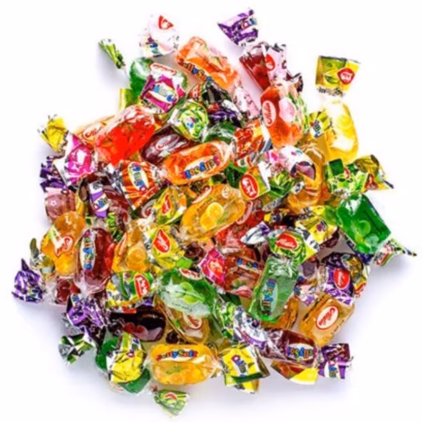 شکلات ژله ای میوه ای شرکت آیدین وزن 500 گرمی