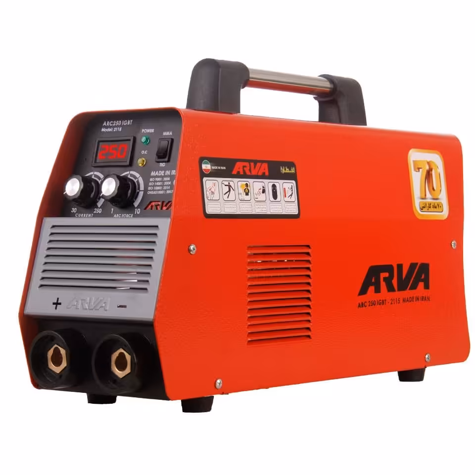 اینورتر جوشکاری 250 آمپر IGBT آروا مدل 2115