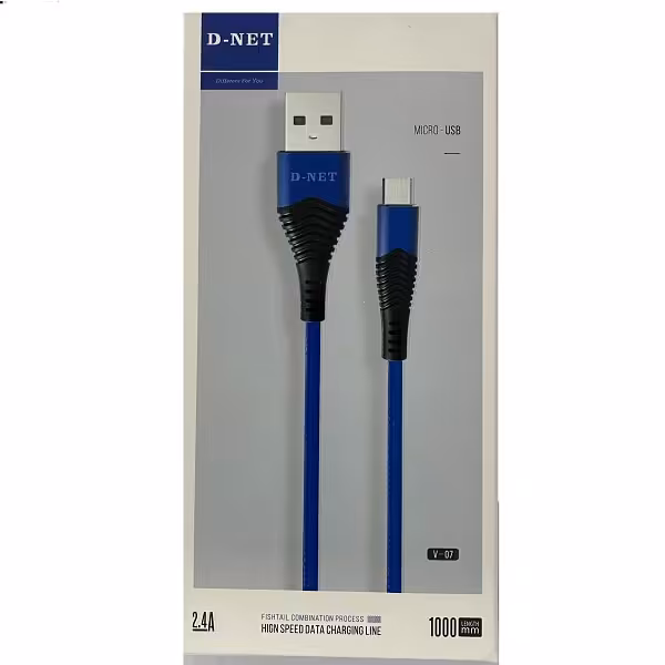 کابل USB گوشی اندروید دی نت VONK V07