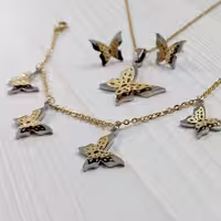 سرویس پروانه سه بعدی دورنگ