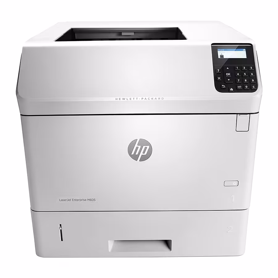 قیمت و خرید پرینتر سیاه و سفید تک کاره لیزری اچ پی مدل LaserJet Enterprise M605dn | یاس ارتباط