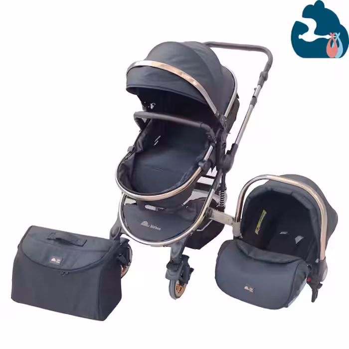 سرویس کالسکه سه تکه کیدبو مدل لنا kidboo lena