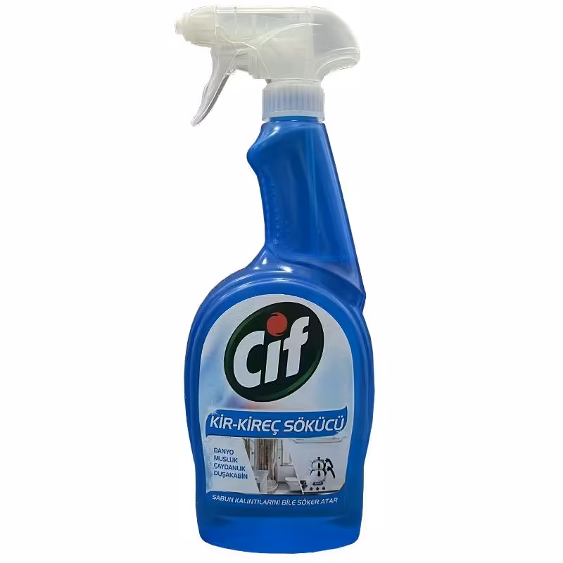 اسپری ضد آهک و تمیزکننده سیف مخصوص حمام و شیرآلات و آشپزخانه 750 میل