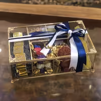 جا دمنوشی شیشه ای 6قسمتی. ارسال با باربری