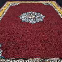 قلمکار خاص زمینه قرمز