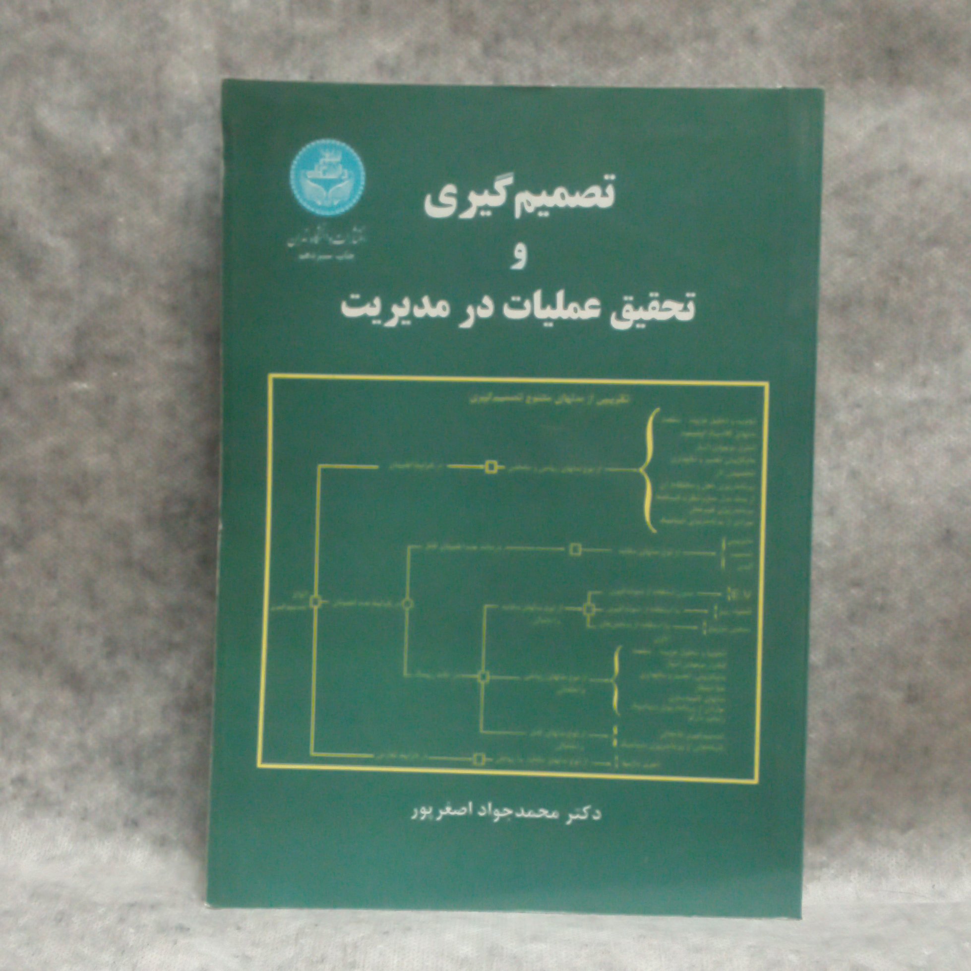 کتاب تصمیم گیری و تحقیق عملیات درمدیریت نوشته محمدجواداصغرپورچاپ1393