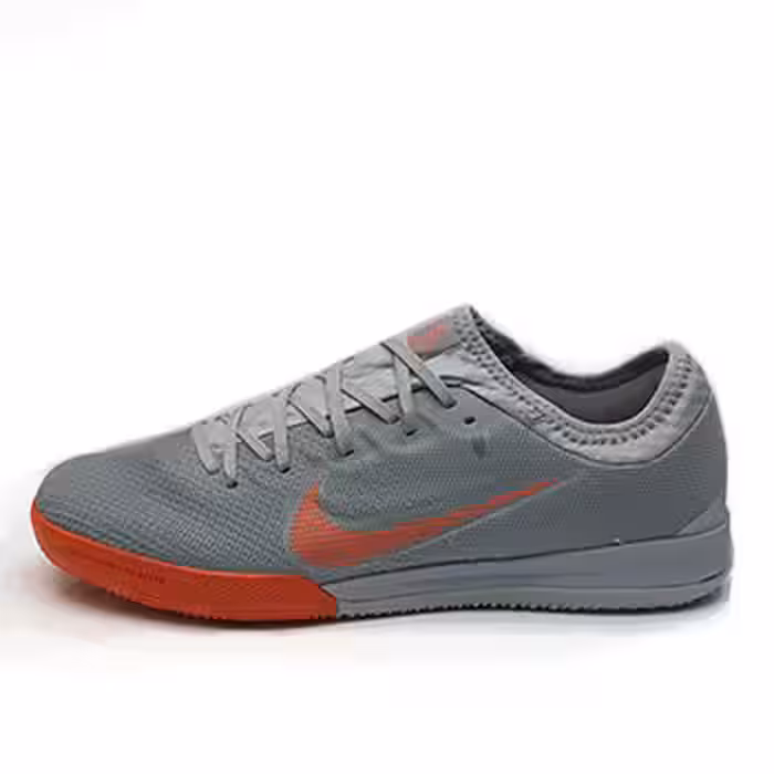 کفش کتونی نایک مرکوریال بدون ساق مخصوص فوتسال رنگ طوسی