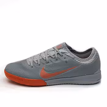 کفش کتونی نایک مرکوریال بدون ساق مخصوص فوتسال رنگ طوسی