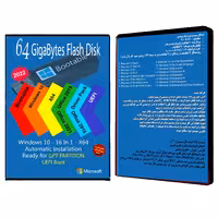 فلش بوتیبل Windows 10 AIO 16In1 X64 UEFI - Driver Pack 2022 - Office16-19-21