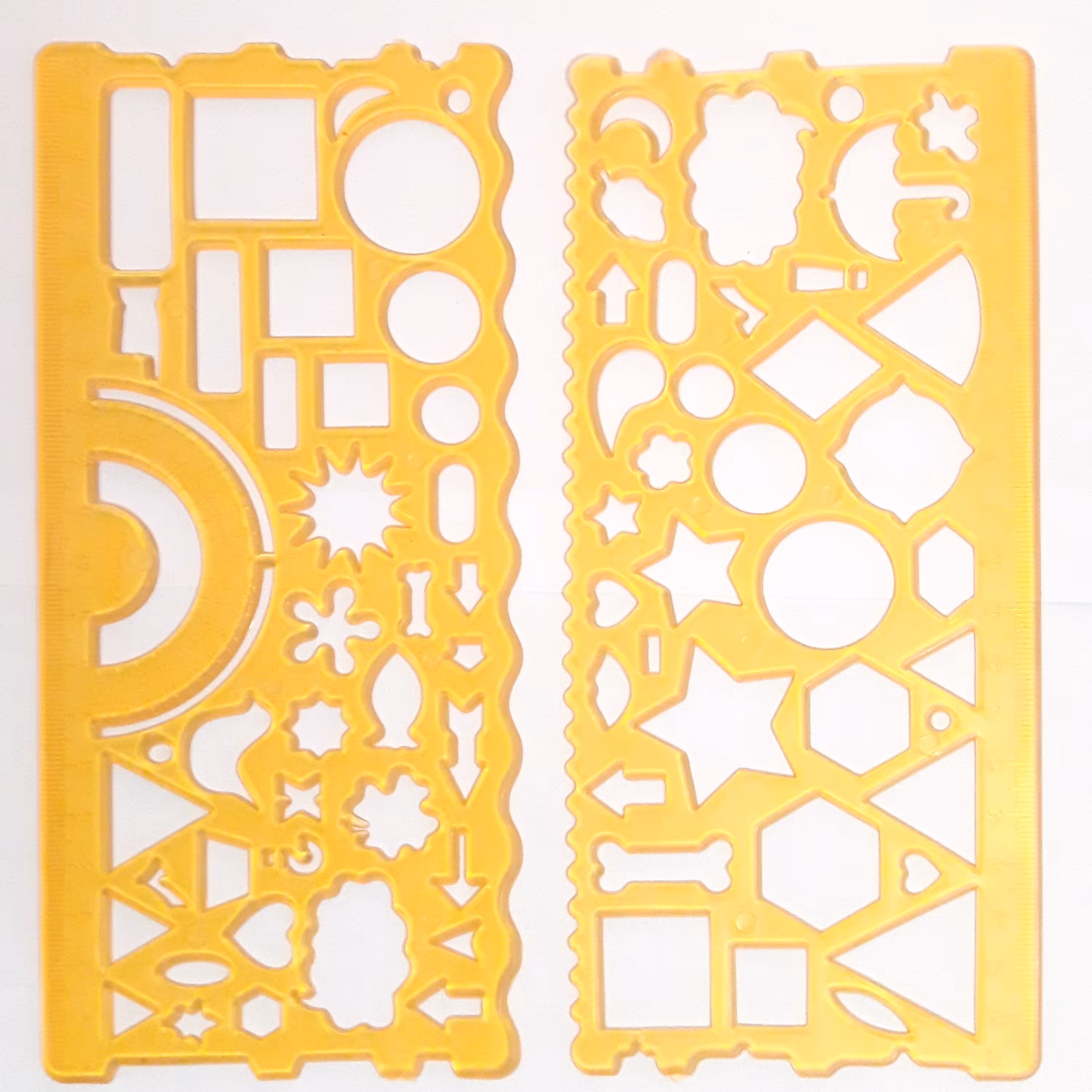 ست شابلون ژله ای دو قلو 20سانتی (1 عدد)