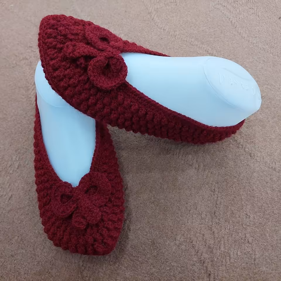 پاپوش های بافتنی