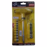 پک بیست و چهار پارچه بکس و پیچ گوشتی