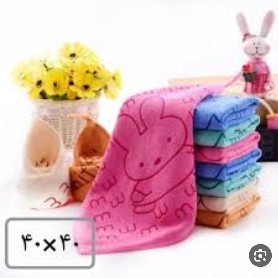 دستمال آشپزخانه خرگوش 40در40 نانو تکی وپخش عمده