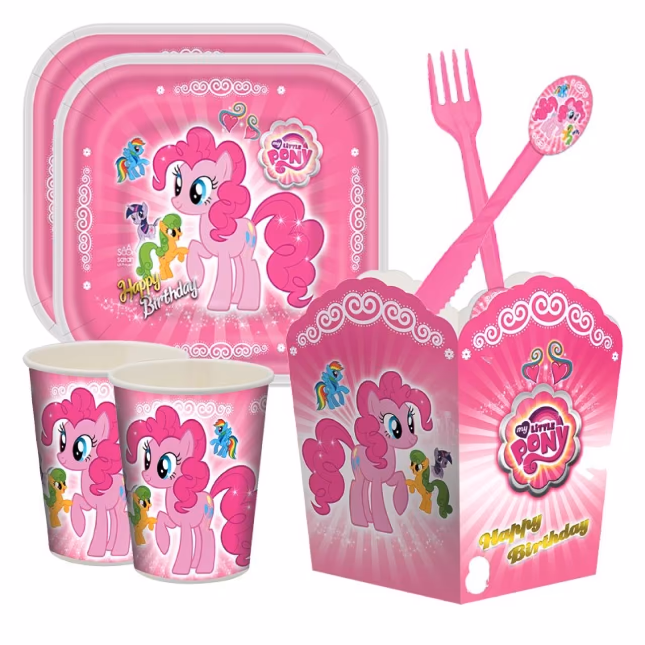 مجموعه 59 عددی تم تولد طرح پونی مدل LP