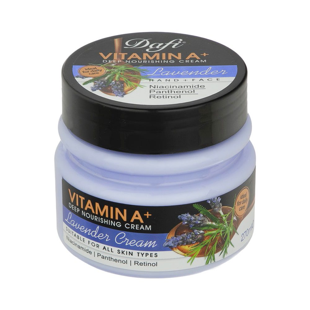 کرم مرطوب کننده ویتامین A و عصاره لاوندر دافی 270 میل