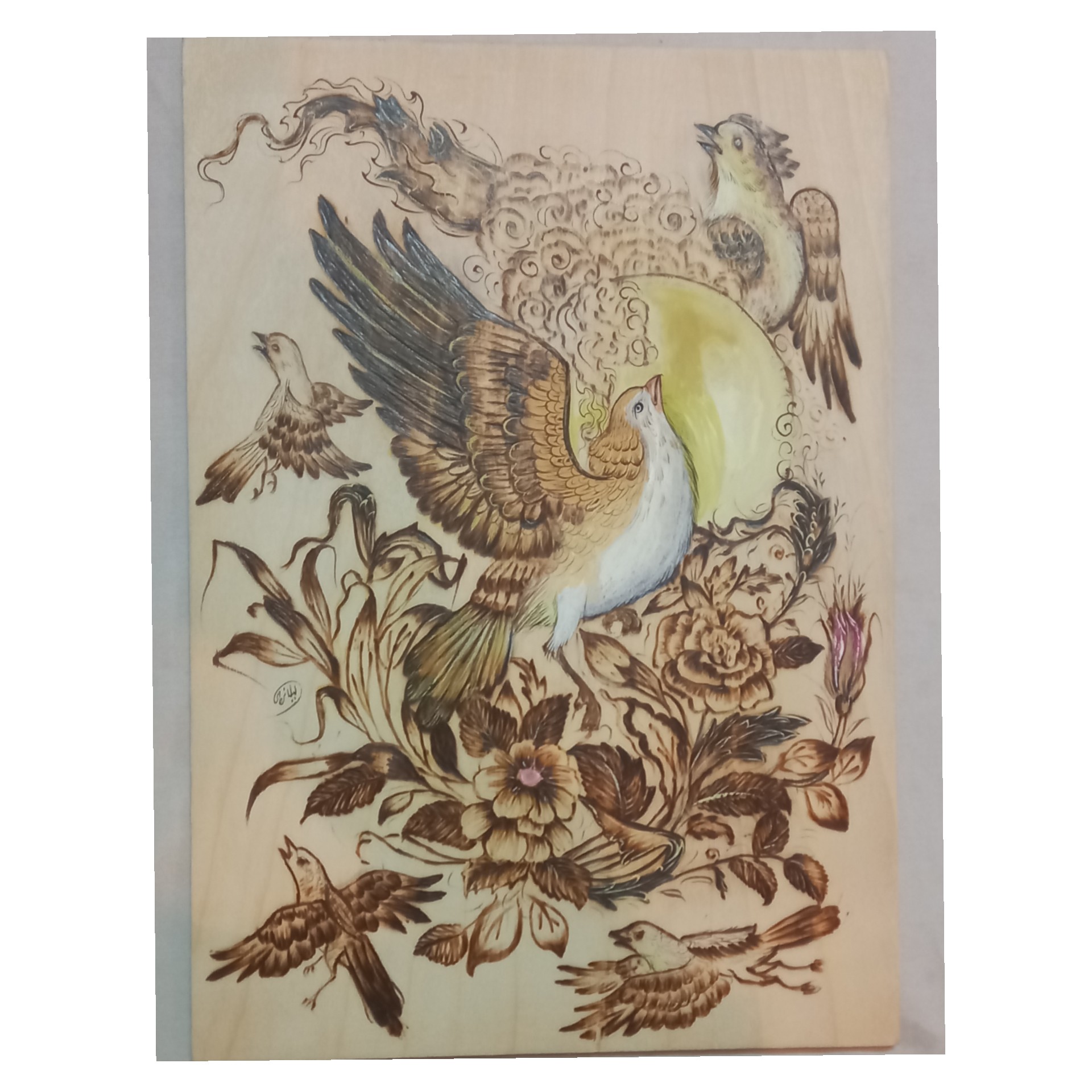 تابلو سوخت نگار