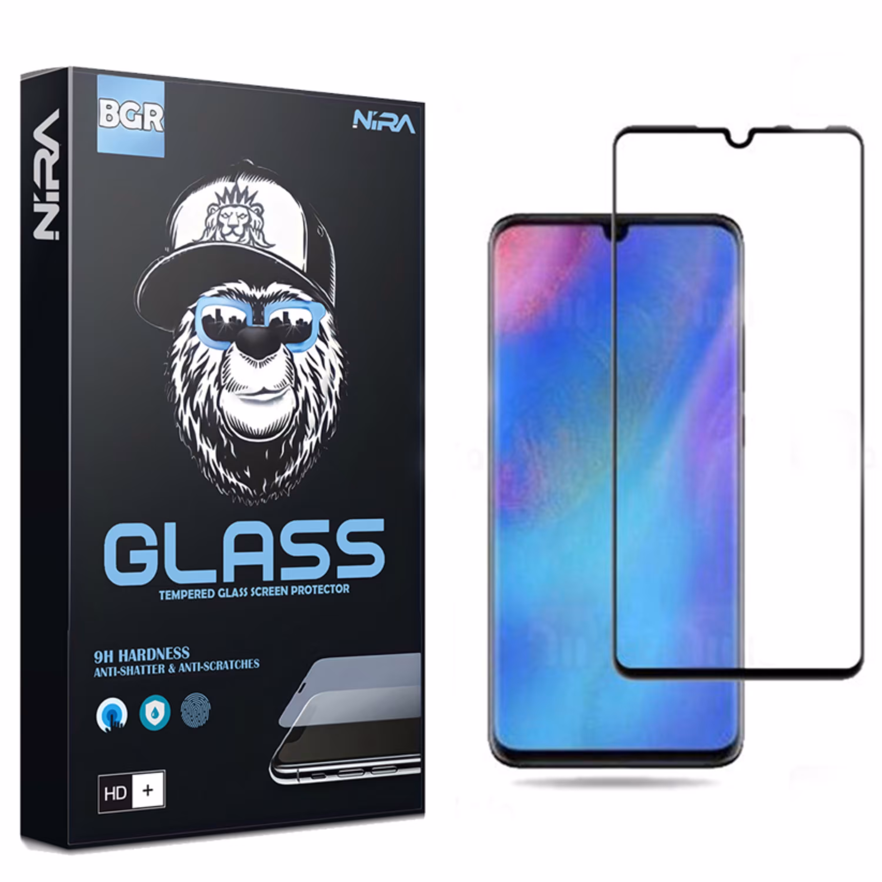 محافظ صفحه نمایش سرامیکی نیرا مناسب برای گوشی موبایل هواوی Huawei Y8p