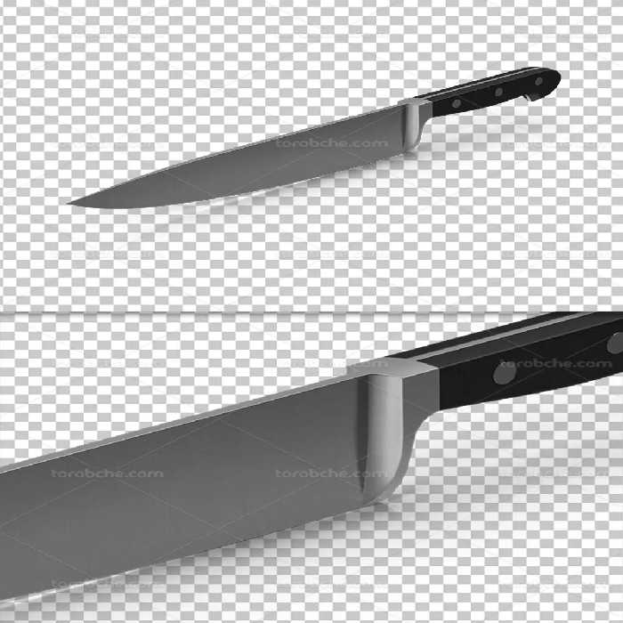 عکس چاقو مشکی دوربری | گرافیک با طعم تربچه