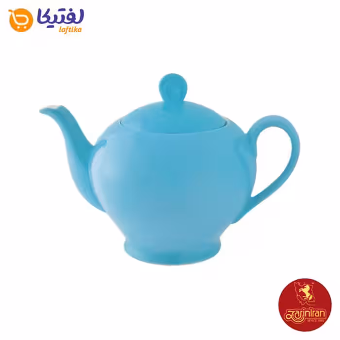 قوری چینی زرین ایتالیا اف طرح آسمان سایز 8