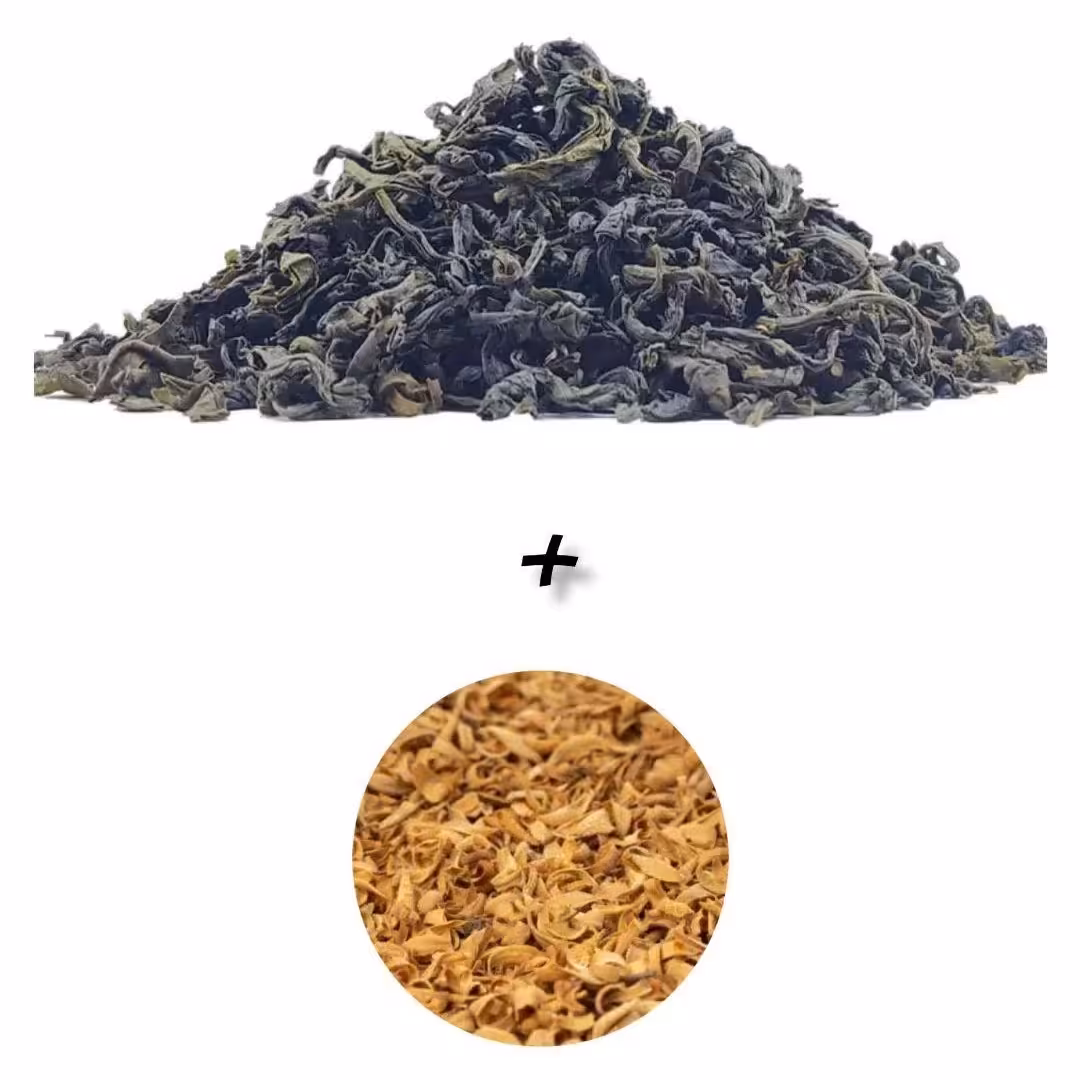 چای سبز با بهارنارنج طبیعی(1000گرم)کد3304