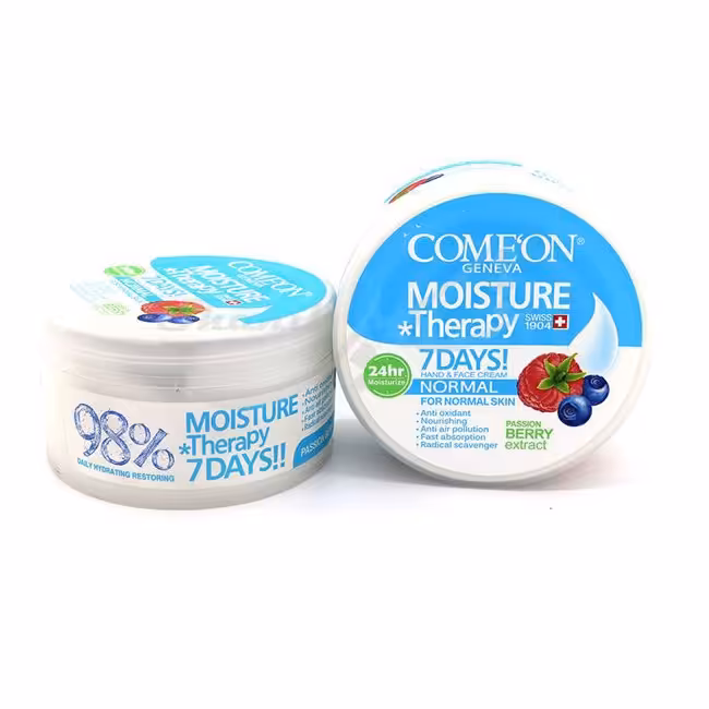 کرم کاسه ای مرطوب کننده پوست های نرمال کامان 250 میل