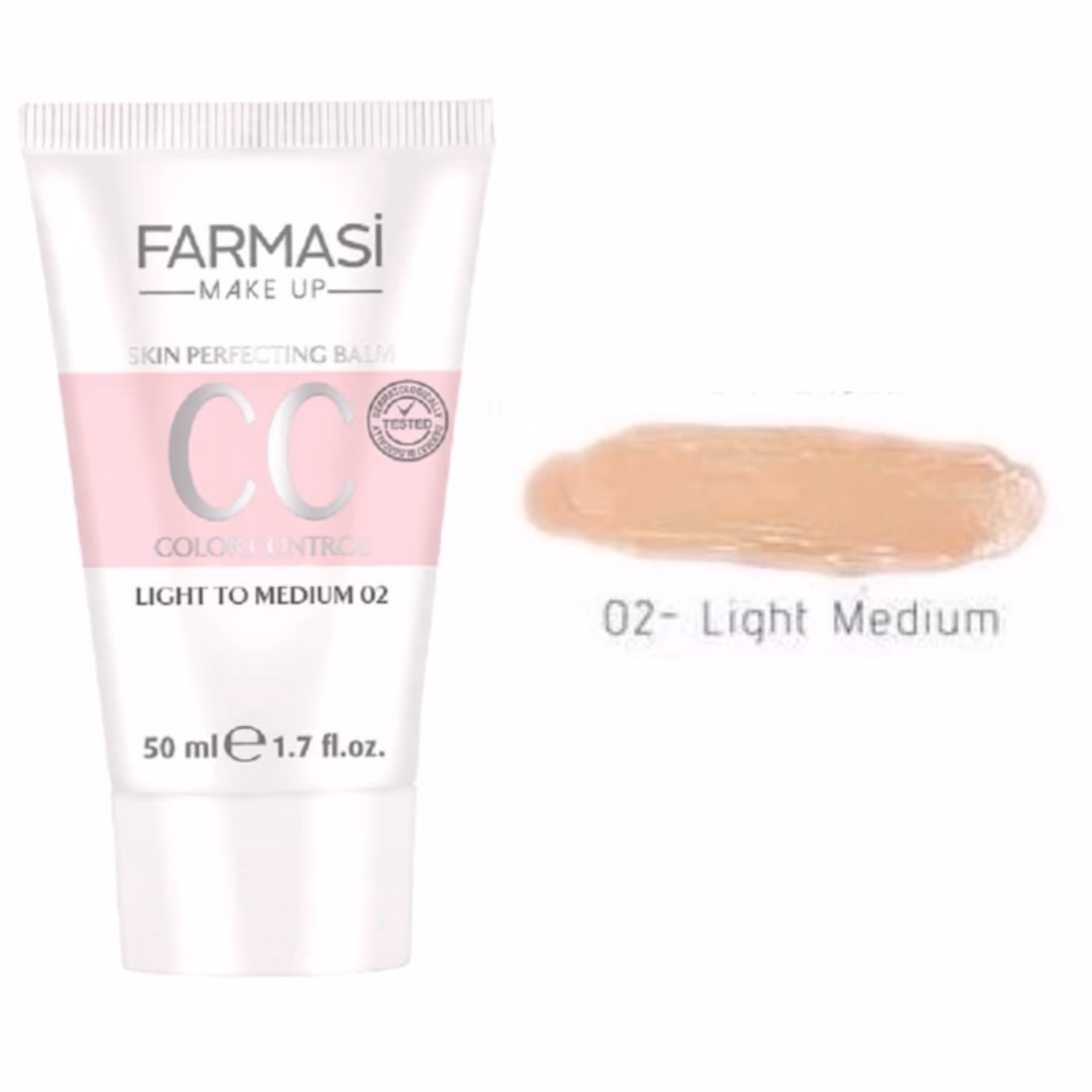 سی سی کرم فارماسی 50 میل رنگ 02 