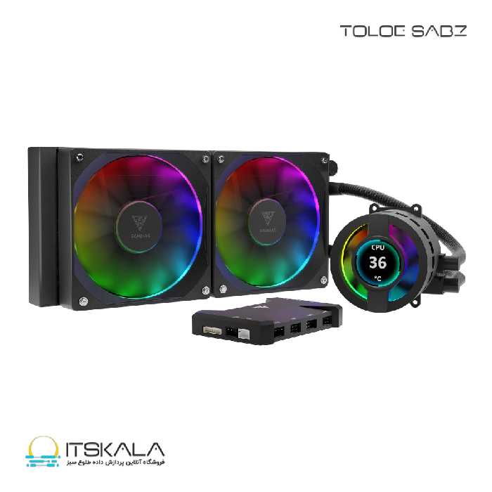 قیمت و خرید خنک کننده پردازنده گیم دیاس مدل CHIONE P3-240U | ITSKALA