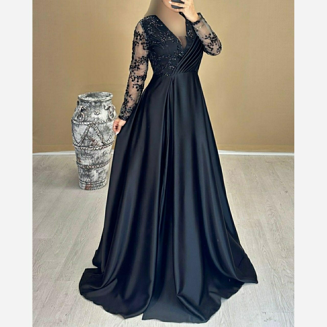 پیراهن ماکسی مجلسی از سایز40 تا 48