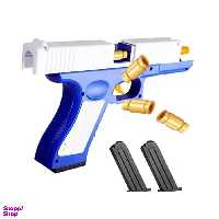 تفنگ اسباب بازی مدل پوکه پرتاب کن