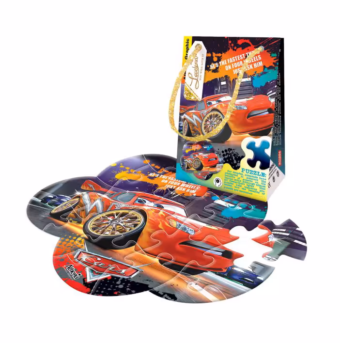 پازل پاکتی آتنا طرح ماشینهای مک کوئین