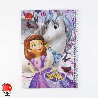 دفتر مشق 80 برگ سیمی طرح سوفیا آپادانا