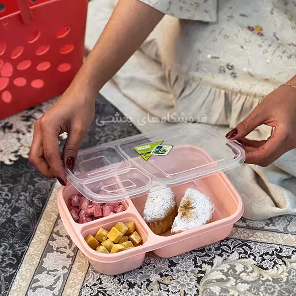 ظرف نگهدارنده 3 خانه همه کاره