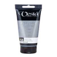 رنگ اکریلیک وستا 75 میل کد Dark Silver 61