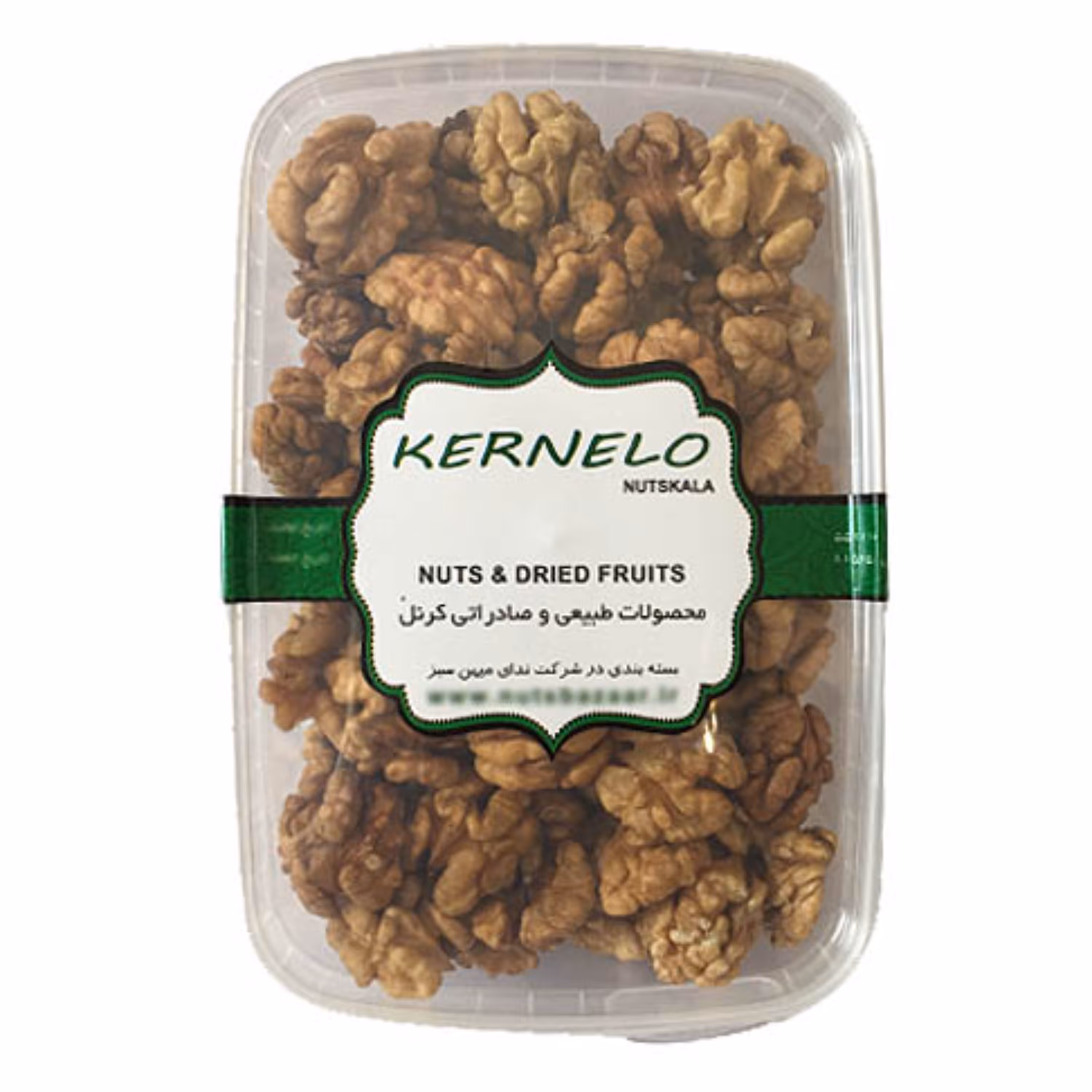 مغز گردو ایرانی ممتاز ناتس کالا  450 گرم بسته بندی