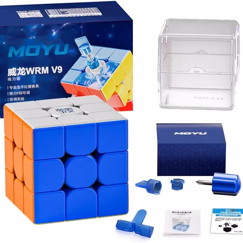 مکعب روبیک 3 در 3 مویو  WRM V9 مگنت (MoYu WeiLong WRM V9 Magnetic) - روبیک سه در سه حرفه ای

