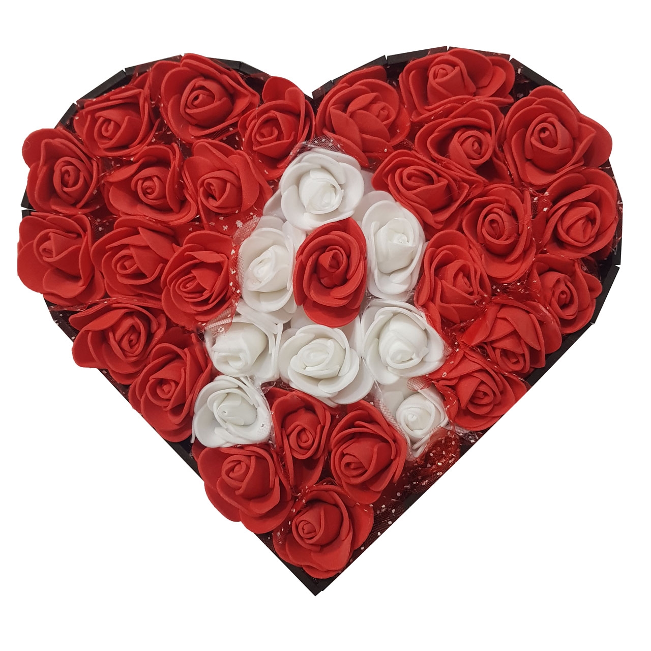 جعبه گل مدل Heart-A کد 2679