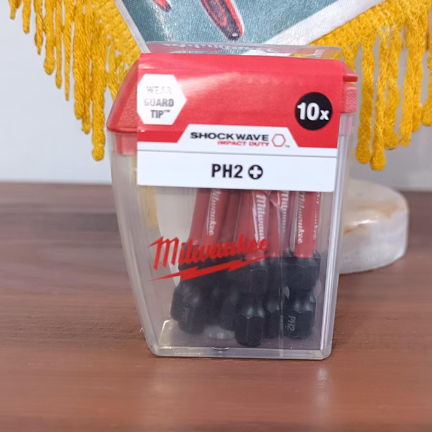 سر پیچ گوشتی  تکسر شاک ویو میلواکی کد PH2       ده عددی