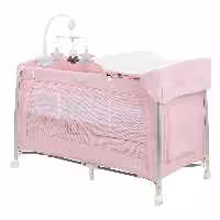 تخت و پارک بازی کیکابو مدل kikkaboo Dessine Moi رنگ صورتی کد 5937549