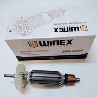 آرمیچر مینی فرز ماکیتا مدلهای 9556 و 9557 برند WINEX استاندارد .