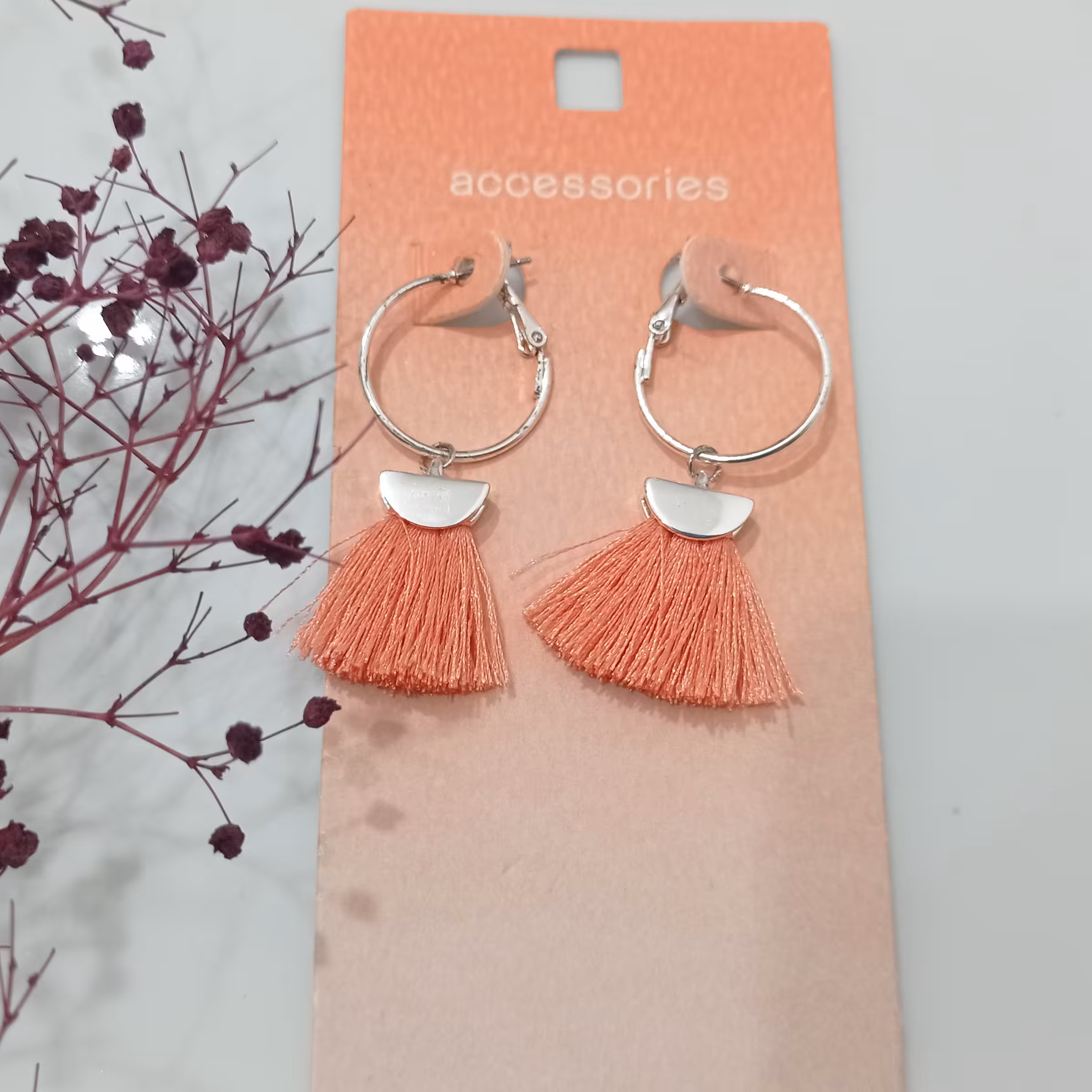 گوشواره منگوله دار بدلیجات