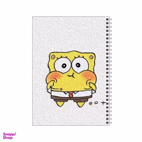 دفتر مشق 100 برگ بامبیلیپ طرح باب اسفنجی کد 1607868